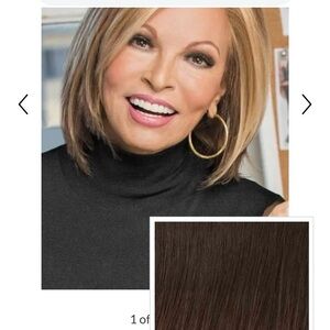 Raquel Welch Play it Straight Wig NWT 
SS Cocoa